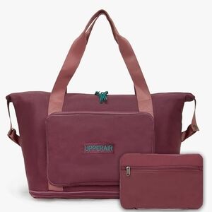 Foldable Travel Duffel Bag Expandable Waterproof Lightweight Carry On Tote